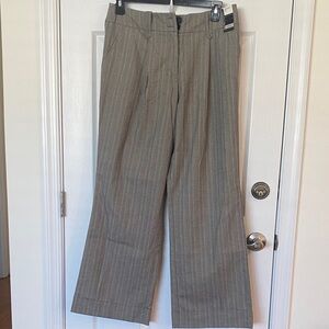 New York & Company Gray Pinstripe Trousers